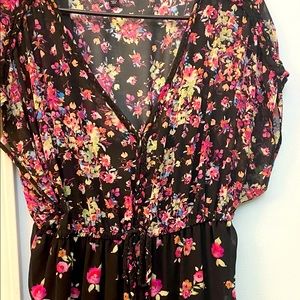 Plus Size Torrid Size 1 Floral Dress